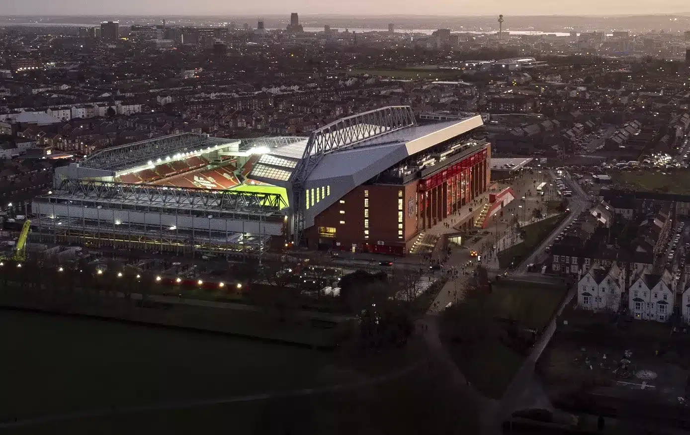 ليفربول وريال مدريد يشهدان أكبر حضور جماهيري في أنفيلد الأوروبي