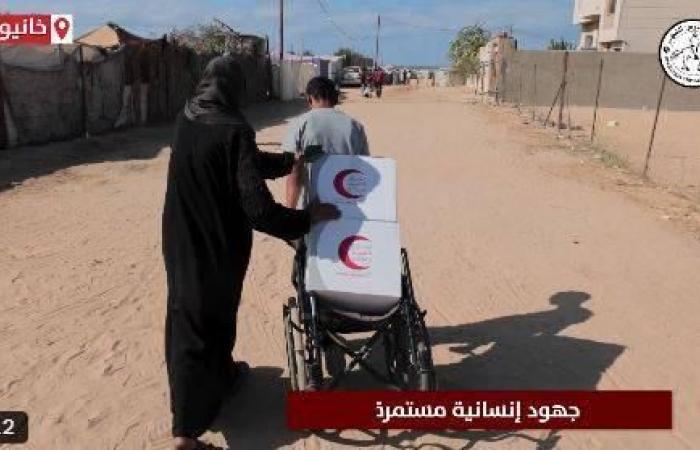 الإمارات تغيث 7000 أسرة في خان يونس