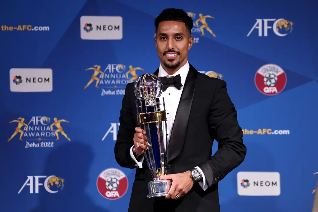 أول تعليق من سالم الدوسري بعد ترشحه التاريخي لجائزة فيفا