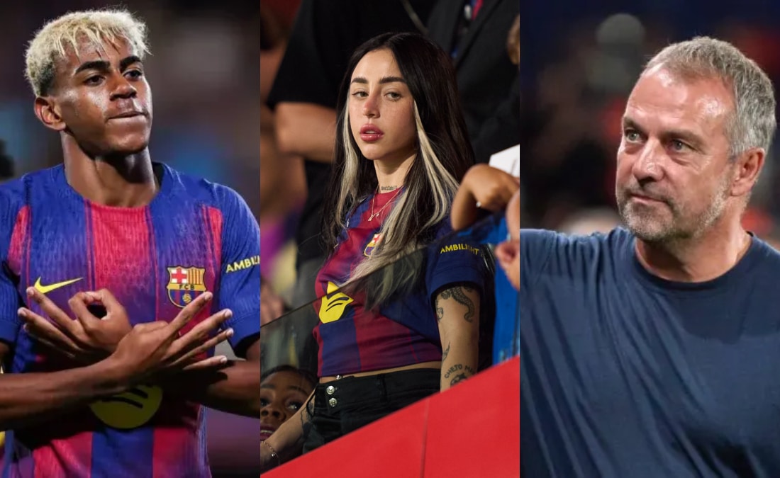 هل لهانز فليك علاقة بانفصال لامين يامال عن نيكي نيكولا؟