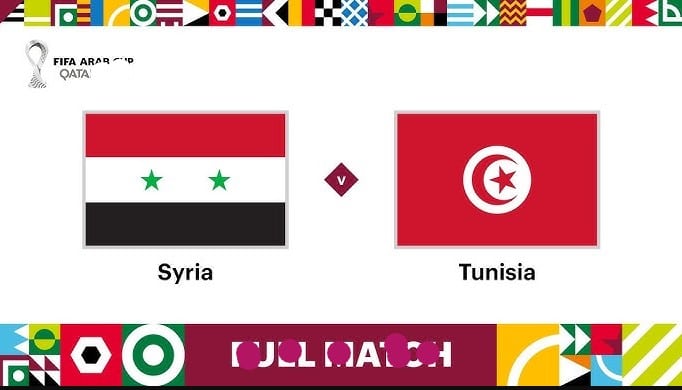 الشوط الأول مباشر.. مشاهدة تونس ضد سوريا اليوم الاثنين في افتتاح بطولة كأس العرب.. لعبة Tunisia vs Syria